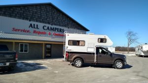 Pickup Camper Exterior Restoration